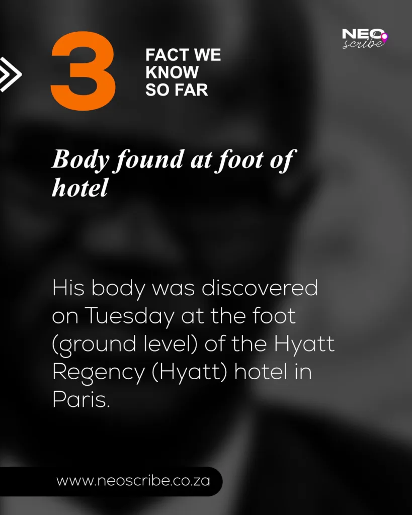 Nathi Mthethwa Dies in Paris: Former SA Police Minister and Ambassador Falls from 22nd-Floor Hotel 6