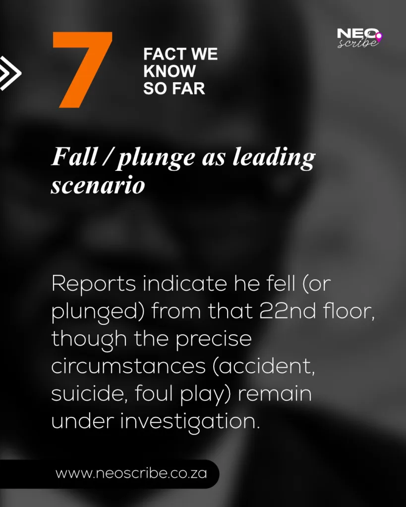 Nathi Mthethwa Dies in Paris: Former SA Police Minister and Ambassador Falls from 22nd-Floor Hotel 2