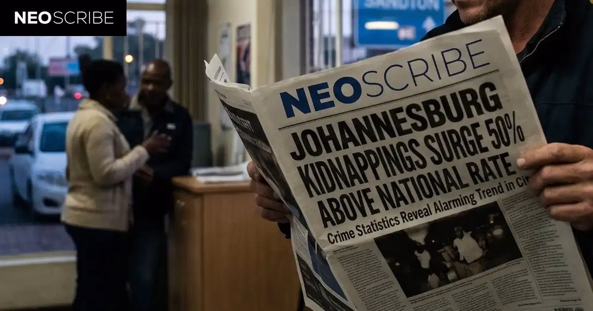 Johannesburg Kidnappings Surge 50% Above National Rate